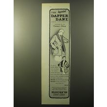 1960 Rich's Dapper Dane Coats by Authentic Imports Advertisement