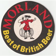 BEER MAT - MORLAND BREWERY - BEST OF BRITISH - (Cat No 030) - (1986)