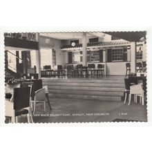 The Bar New Beach Holiday Camp Earnley Postcard 1961 RP Chichester West Sussex
