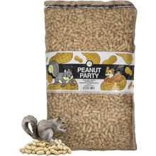 Peanut Party Unprocessed, Raw In-Shell Peanuts Wildlife Animal Food, 25Lb - Rich