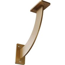 Ekena Millwork BKTM02X09X09BRHGO 2 Inch W X 9 Inch D X 9 Inch H Bradford Steel B