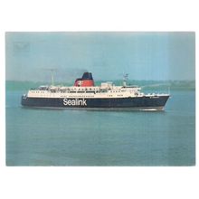 ST. EDMUND' Sealink Ferry postcard #