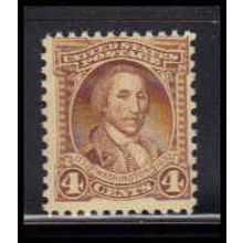 709 4c George Washington Average Plus MNH Z0629