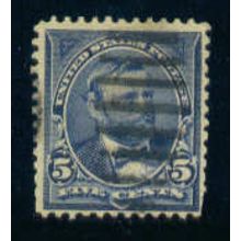 Used 281 5c Ulysses S. Grant Barely Clears M05002