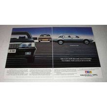 1983 Vauxhall-Opel Senator 2.5E, 3.0E Car Ad