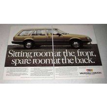 1983 Vauxhall Carlton Car Ad - Spare Room At The Back