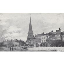 Number 18 Market Place Victorian Romford Essex in 1890 Postcard