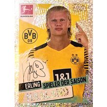2021/22 Topps Bundesliga Sticker Erling Haaland Borussia Dortmund #10