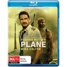 Plane Blu-ray | Gerard Butler, Mike Colter | Region B