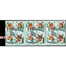 5725, MNH Elves Spectacular Misperf Error Booklet Pane - Stuart Katz