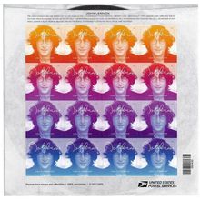 John Lennon - Stamps Imagine Sheet of 16 Current Rate Stamps Scott 5315
