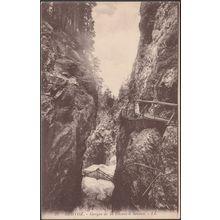 Gorges de la Diosaz à Servoz, c.1920s - Lévy et Neurdein CPA LL22