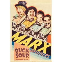 Duck Soup (1933)_2 Movie Film Poster Canvas iconic design