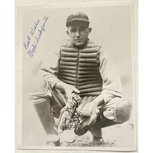 Clyde Sukeforth (d. 1991) Signed Autographed Vintage 8x10 Photo Brooklyn Dodgers