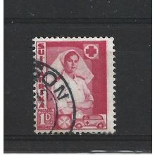 SouthAfrica.SG89 1d Nurse and Ambulance.Afrikaans Inscription.Fine Used.Aug25a