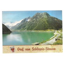 GRUB VOM SCHLEGEIS-STAUSEE. ,unused vintage postcard #