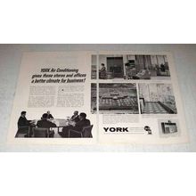 1964 York Air Conditioning Ad - Stores and Offices