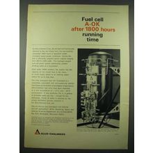 1965 Allis-Chalmers 2-kw 28-Volt Fuel Cell Ad - A-OK after 1800 Hours