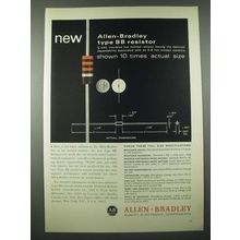 1965 Allen-Bradley Type BB Resistor Ad
