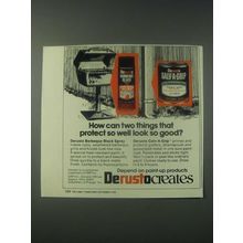 1978 DAP DeRusto Barbeque Black Spray and Derusto Galv-a-Grip Ad