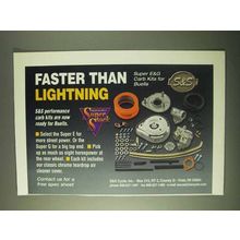 2000 S&S Super E&G Carb Kits Ad - Faster than Lightning