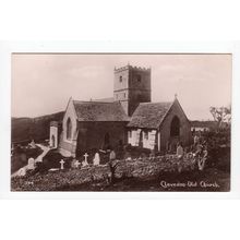 Clevedon Old Church RP Postcard Somerset 394