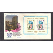 FDC Fleetwood 262 Souvenir Sheet (Cachet-U/A) CV00385