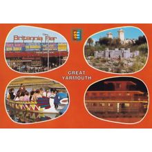 Great Yarmouth Jim Davidson The Krankies Freddie Starr Live Postcard