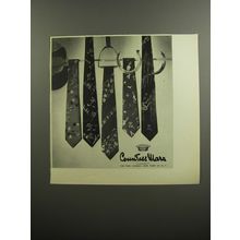 1952 Countess Mara Necktie Ad