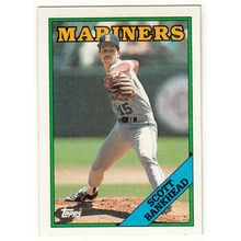 1988 Topps baseball card 738 Scott Bankhead