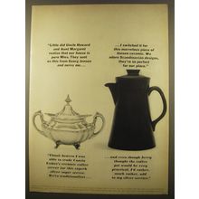 1961 Georg Jensen Silver and Ceramics Advertisement