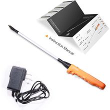 Cattle Prod, Waterproof Cattle Prod Stick with LED Light, Livestock Prod for Mod