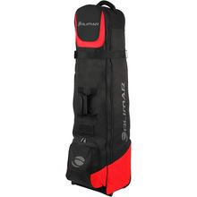 Orlimar 6.0 Deluxe Golf Travel Bag with Wheels - Black/Red