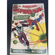 Amazing Spider-Man #36 1st App Looter Marvel Comics 1966 VG+ Tape Strike Cover