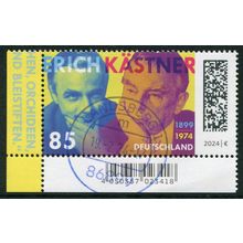 GERMANY 2024: 125th ANNIVERSARY BIRTH OF ERICH KÄSTNER - 85c CTO FULL GUM (G19)