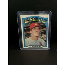 Ted Simmons #154 | 1972 Topps Baseball Trading Card