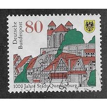 GER 1994 80pf '1000TH ANN OF QUEDLINBURG' FINE USED (EBID52-198)