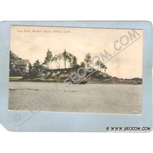 CT Milford Postcard Lazy Rock Merwin's Beach ct_box3~1448