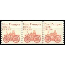 1908 20c Fire Pumper Very Fine MNH Dry Gum PNC 10/3 W1515