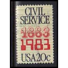 Used 2053 20c Civil Service Very Fine W4575