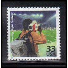3189l 33c Monday Night Football Fine MNH Z4517