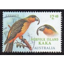 Norfolk Island 2023 Lost Birds of Norfolk Island - Kaka $2.40 Used
