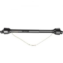 PTO Shaft, 1-3/8" PTO Drive Shaft, 6 Spline Tractor, Round Implement Ends PT...