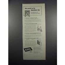 1949 Kimberly-Clark Kimsul Insulation Ad - This Quiz