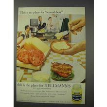 1959 Hellmann's Mayonnaise Ad - No Second-Best