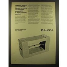1966 Alcoa Aluminum Ad - Testing Weldments for Stress-Corrosion Cracking