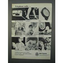 1966 Bell System Ad - Telephone Calls