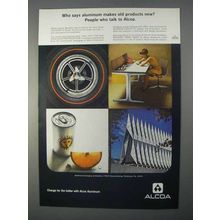 1966 Alcoa Aluminum Ad - Makes Old Products New