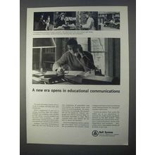 1966 Bell Telephone Ad - A New Era in Educational