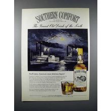 1980 Southern Comfort Liquor Ad - Grand Old Drink